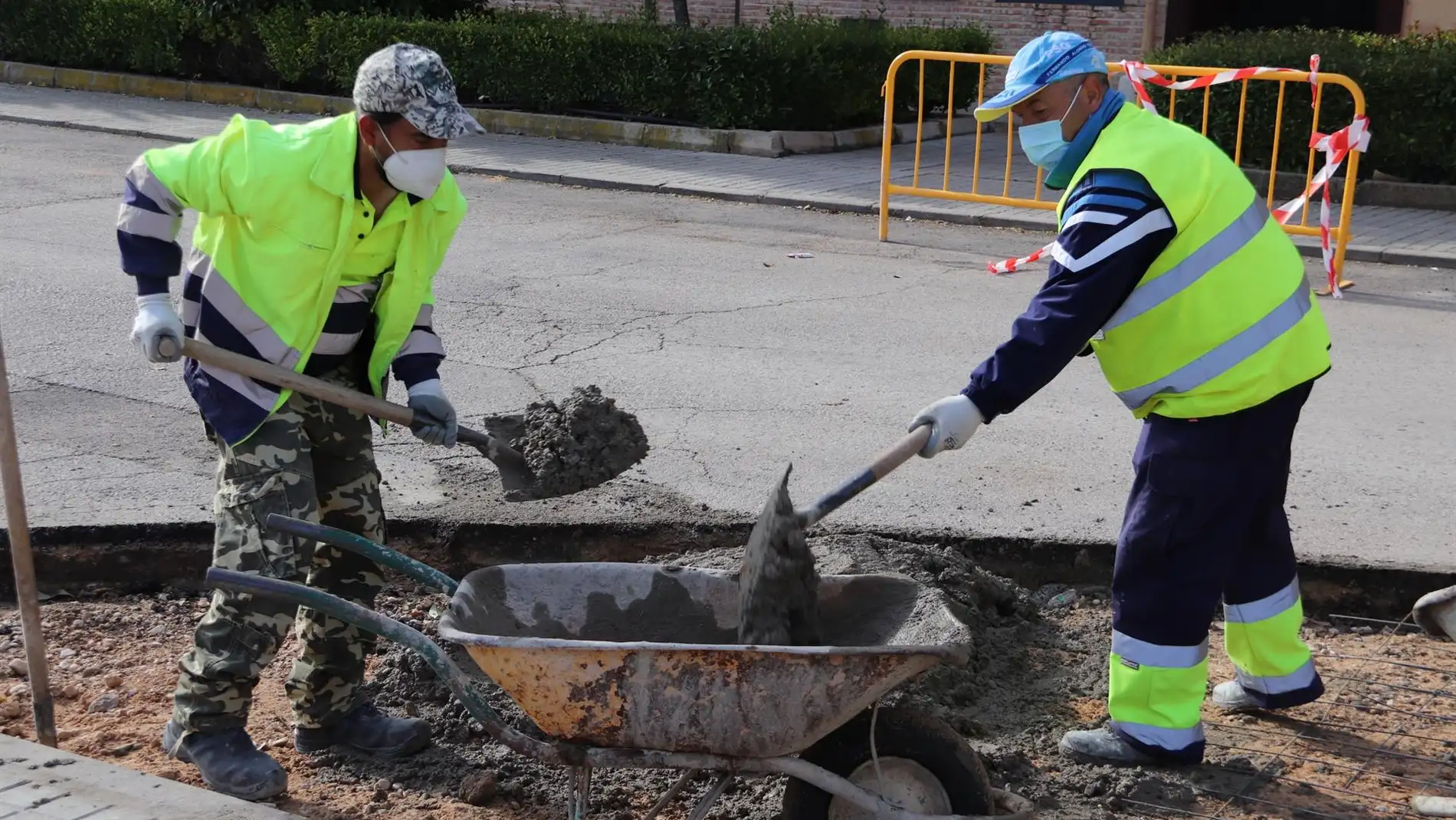 Trabajadores de la construcción