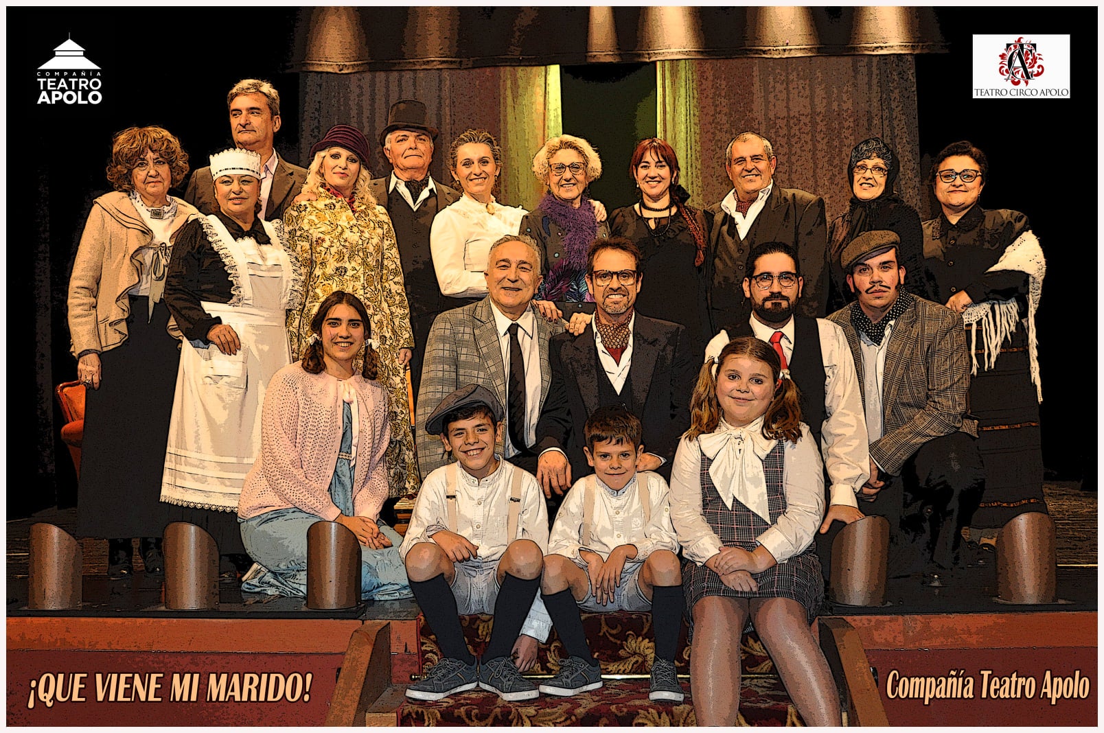"Que viene mi marido", este sábado en el Teatro Apolo "Que viene mi marido", este sábado en el Teatro Apolo