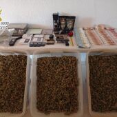 Cinco detenidos y desmantelado un punto de venta de drogas en La Torre de Esteban Hambrán (Toledo)