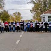 Concentración sindical en la prisión de Herrera de La Mancha (Manzanares) Concentración sindical en la prisión de Herrera de La Mancha (Manzanares)