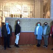 El taller de restauración de Diputación y Diócesis de Palencia recupera dos piezas clave de la Catedral en su 700 aniversario