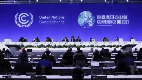 Imagen de la cumbre climática de las Naciones Unidas celebrada en Glasgow Imagen de la cumbre climática de las Naciones Unidas celebrada en Glasgow