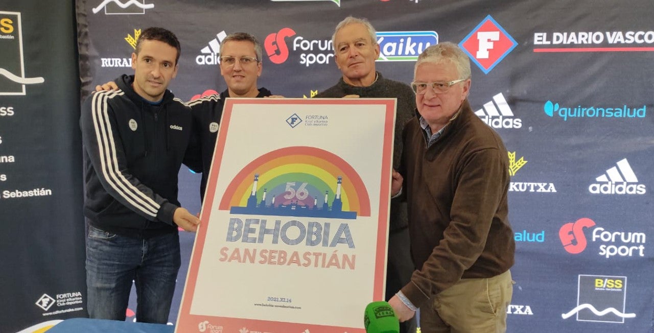 La Behobia-San Sebastián ya está aquí de nuevo y el arco iris alcanzará los 25.000 atletas La Behobia-San Sebastián ya está aquí de nuevo y el arco iris alcanzará los 25.000 atletas