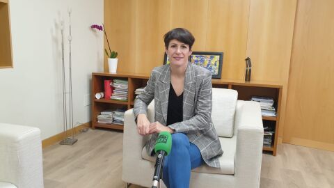 Ana Pontón atendeu a Onda Cero no Parlamento galego