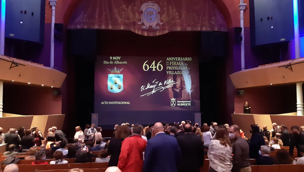 El Teatro Circo acoge el acto del 9 de Noviembre, Día de Albacete 
