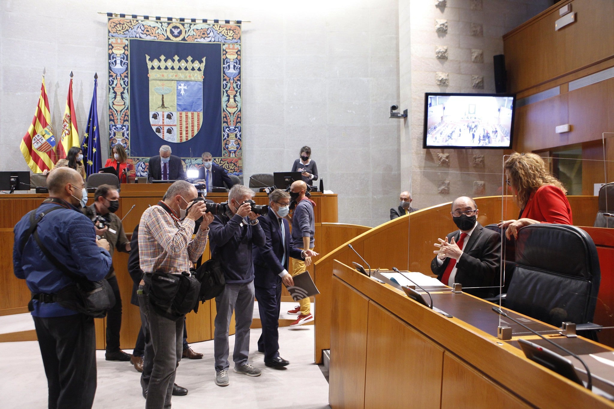 El presidente Lambán tenderá la mano para alcanzar pactos El presidente Lambán tenderá la mano para alcanzar pactos