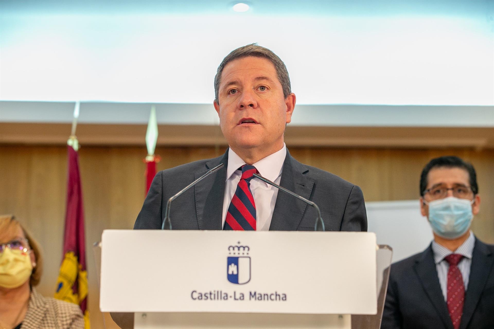 Page se compromete a que la Tubería Manchega esté "conectada y en funcionamiento" en la próxima primavera Page se compromete a que la Tubería Manchega esté "conectada y en funcionamiento" en la próxima primavera