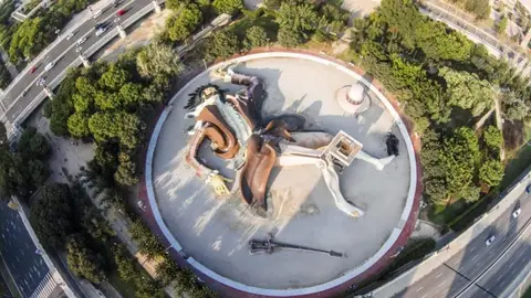 Vista aérea Parque Gulliver