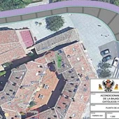 Obras en la calle Reyes Católicos en el Casco Histórico de Toledo. Obras en la calle Reyes Católicos en el Casco Histórico de Toledo.