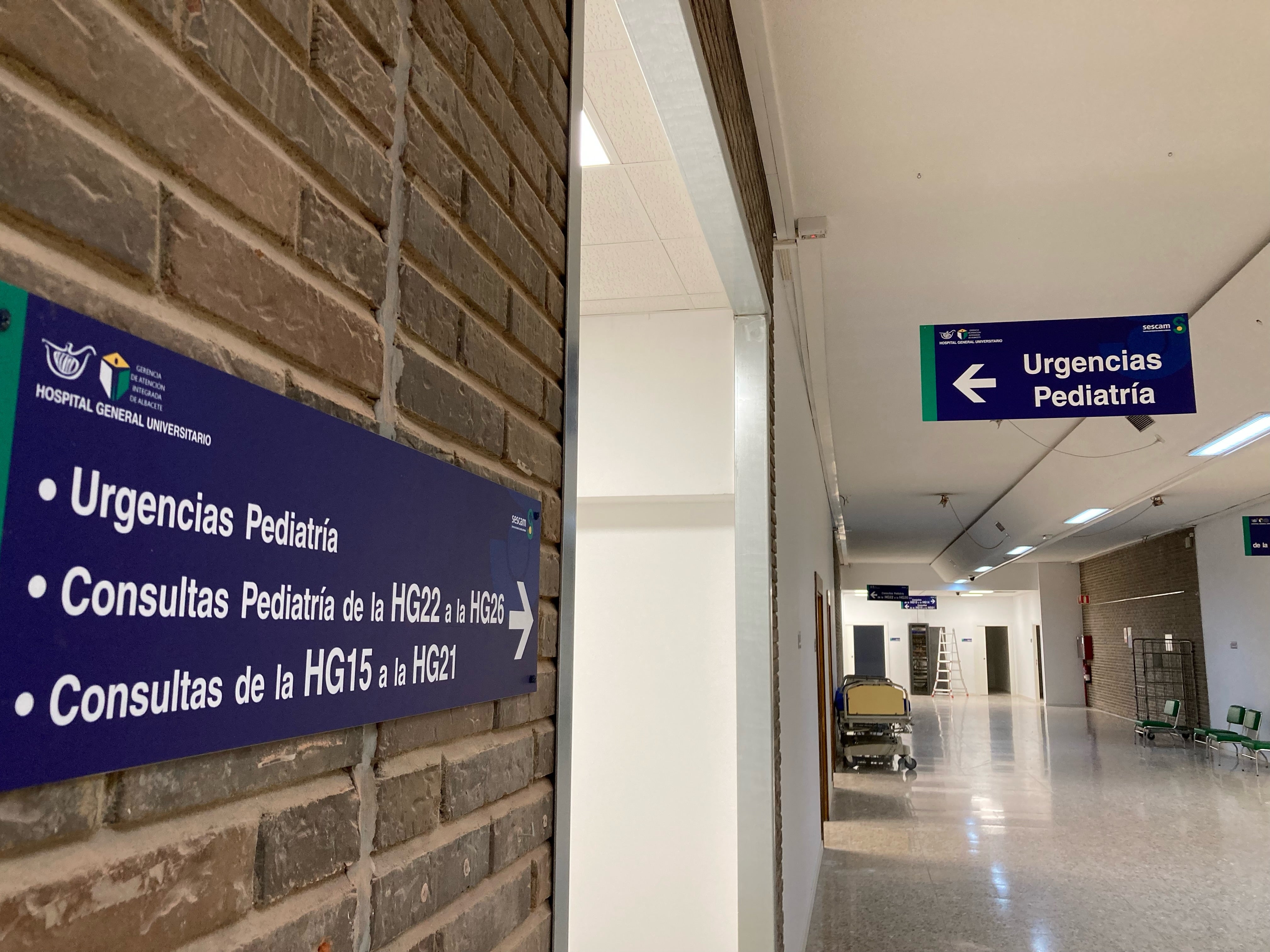 Las Urgencias Pediátricas se trasladan hoy a una nueva área creada en la zona de Consultas Externas del Hospital General Las Urgencias Pediátricas se trasladan hoy a una nueva área creada en la zona de Consultas Externas del Hospital General