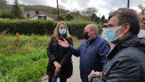 Visita a las localidades afectadas Visita a las localidades afectadas