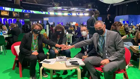 El vicepresidente del Govern y conseller de Transición Energética, Sectores Productivos y Memoria Democrática, Juan Pedro Yllanes, participa en la COP26, la gran cumbre climática de la ONU que se celebra en la ciudad escocesa de Glasgow El vicepresidente del Govern y conseller de Transición Energética, Sectores Productivos y Memoria Democrática, Juan Pedro Yllanes, participa en la COP26, la gran cumbre climática de la ONU que se celebra en la ciudad escocesa de Glasgow