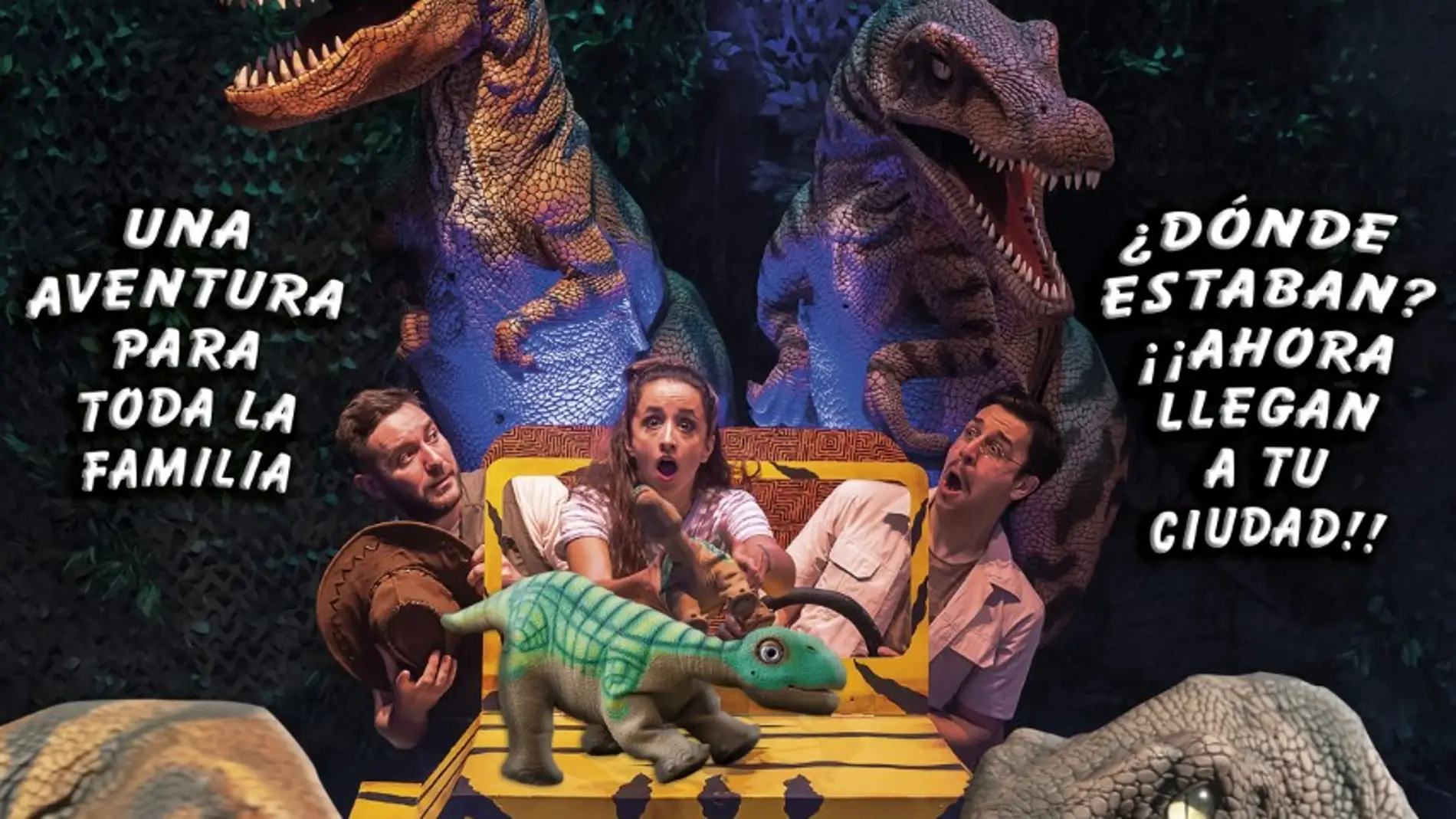 ‘Perdidos entre dinosaurios’ llega al Teatro Ortega