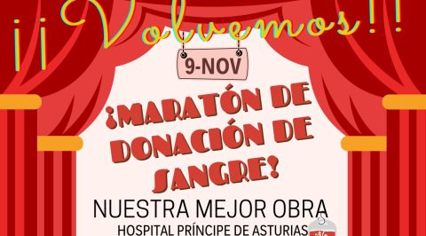 Marat&oacute;n de donaci&oacute;n de sangre del Hospital Pr&iacute;ncipe de Asturiass