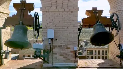 Vuelven a sonar las campanas de Santa María la Mayor, en Alcalá de Henares Vuelven a sonar las campanas de Santa María la Mayor, en Alcalá de Henares