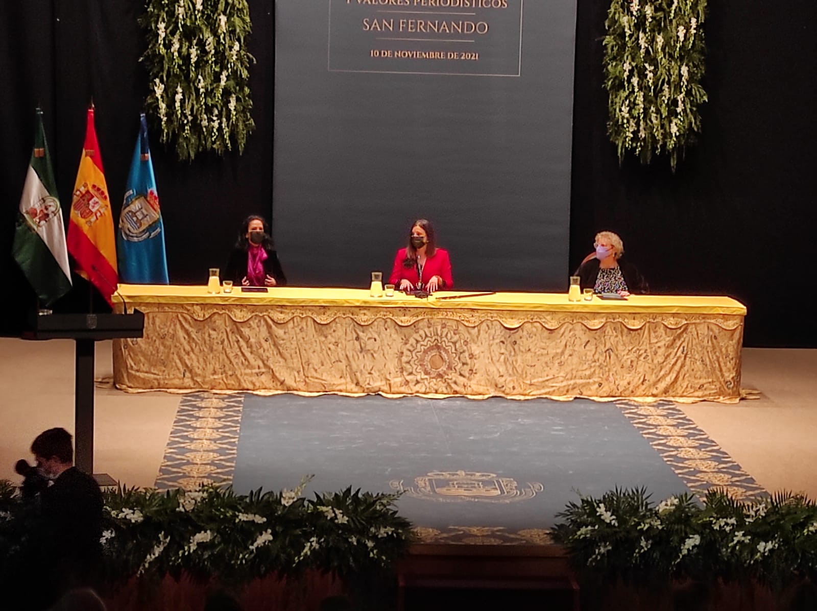 San Fernando reivindica el periodismo con perspectiva "feminista y valiente" de Lydia Cacho San Fernando reivindica el periodismo con perspectiva "feminista y valiente" de Lydia Cacho