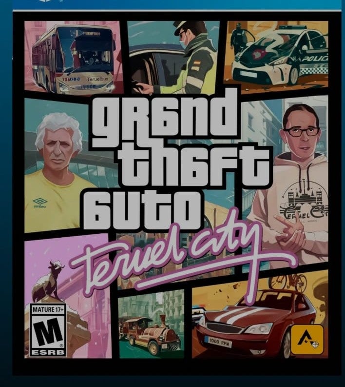 Un juego de coches inspira un vídeo sobre Teruel Un juego de coches inspira un vídeo sobre Teruel