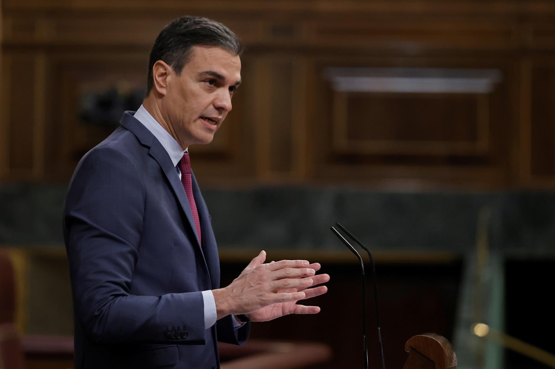 Pedro Sánchez prevé un precio de la luz de los más bajos de Europa a partir de 2023 Pedro Sánchez prevé un precio de la luz de los más bajos de Europa a partir de 2023