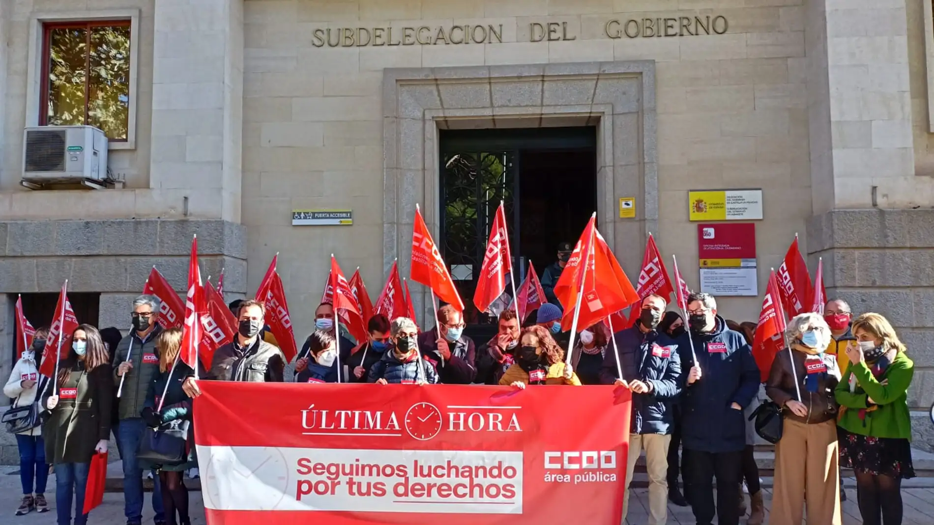Comisiones Obreras reivindica el incremento salarial de los empleados públicos