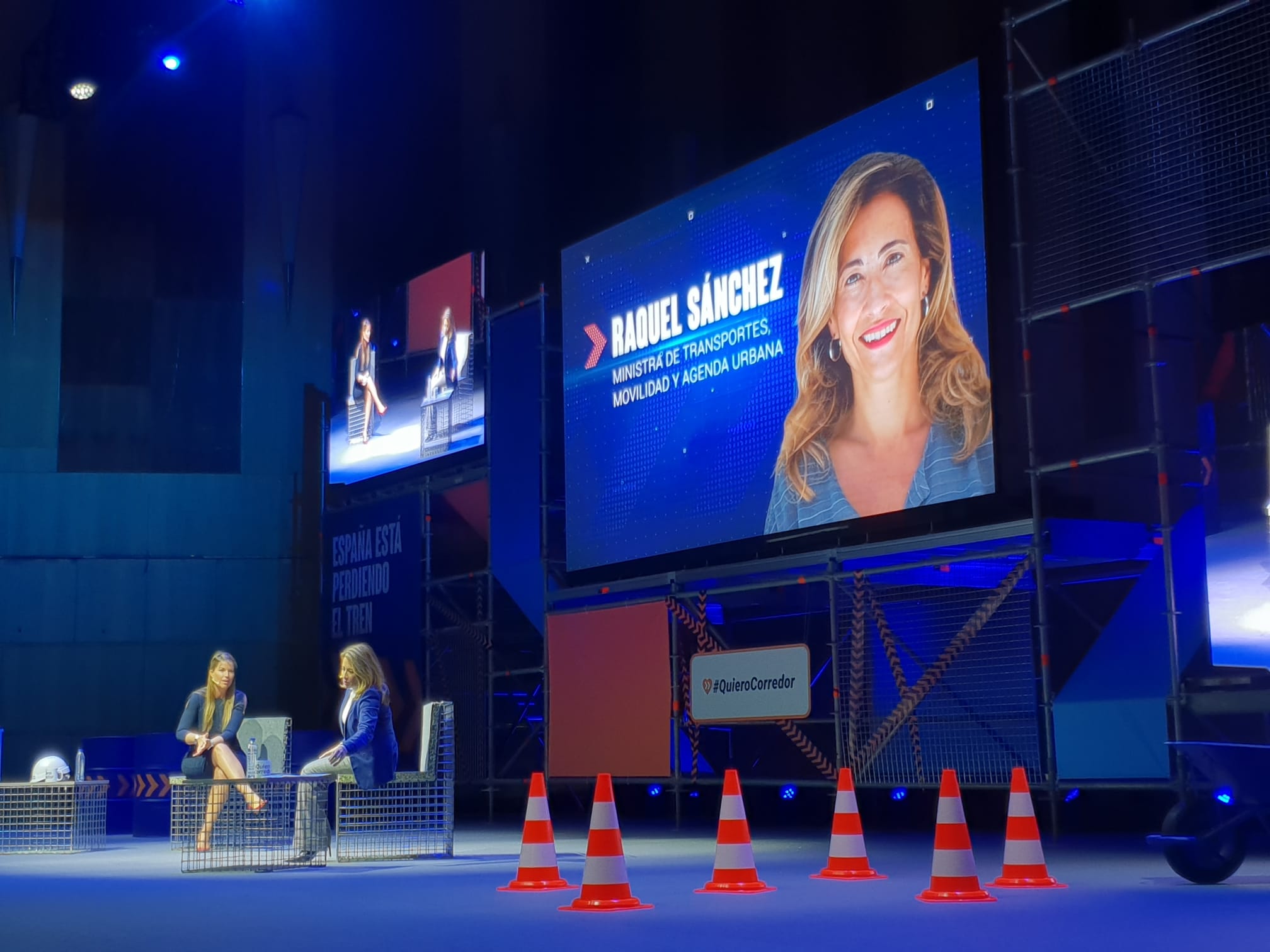 La ministra de Transportes fija en 2025-2026 la puesta en marcha de una parte del corredor mediterráneo La ministra de Transportes fija en 2025-2026 la puesta en marcha de una parte del corredor mediterráneo