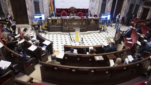 Imagen de un pleno municipal Debate sobre el Estado de la Ciudad
