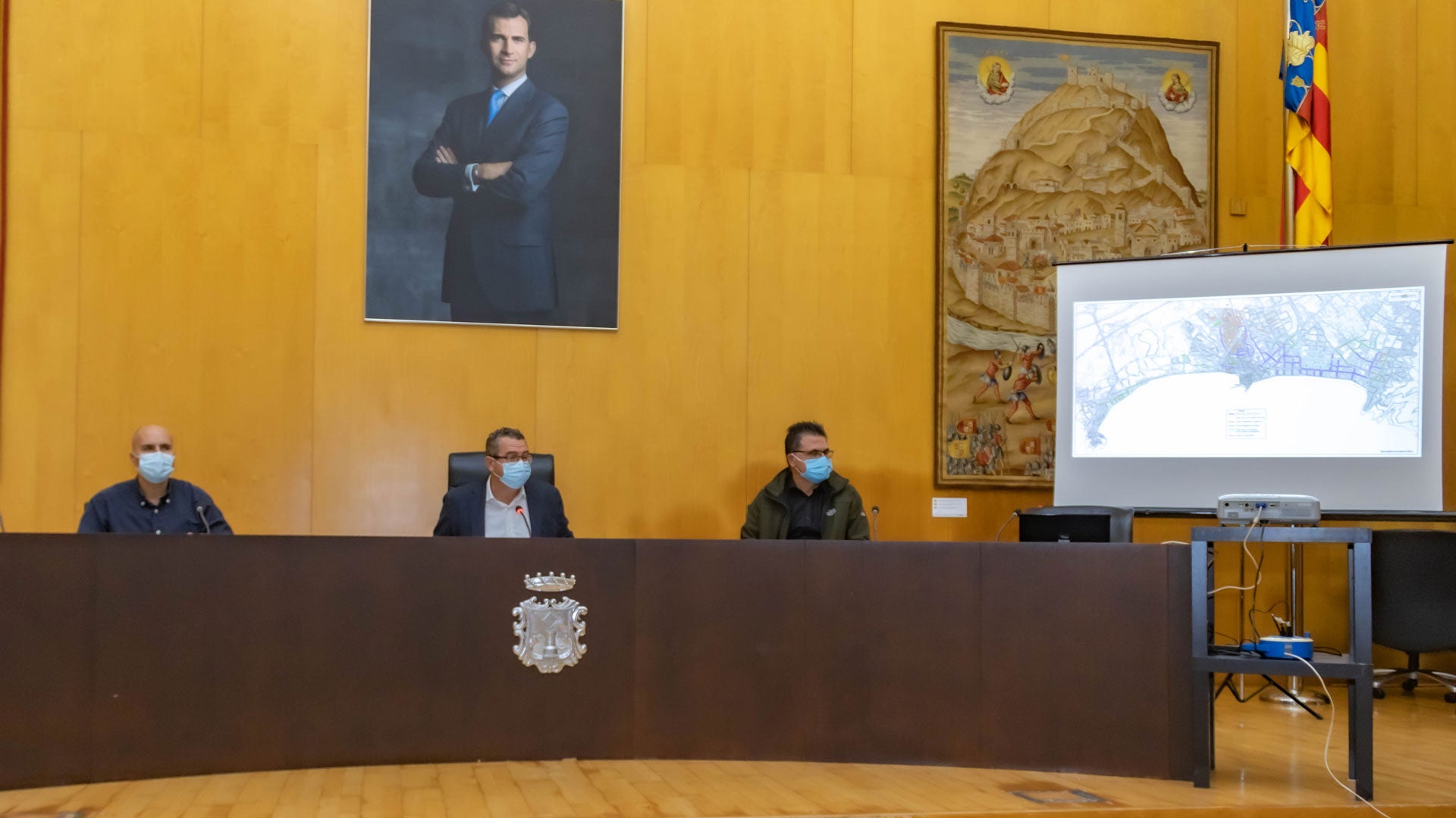 Benidorm comenzará a pintar las zonas naranja de residentes este mismo mes Benidorm comenzará a pintar las zonas naranja de residentes este mismo mes