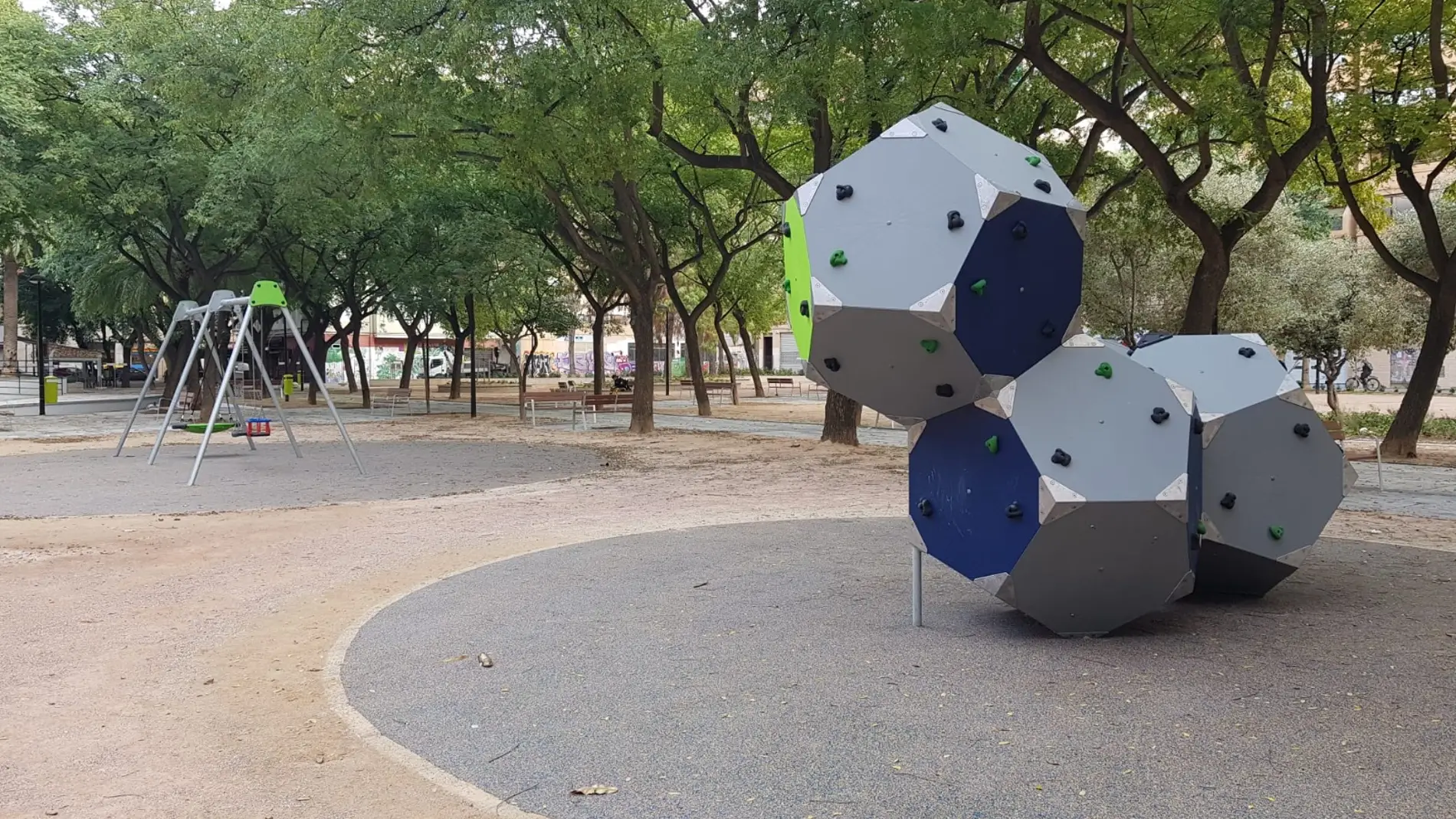 El parque Manuel Granero reabre después de su rehabilitación integral