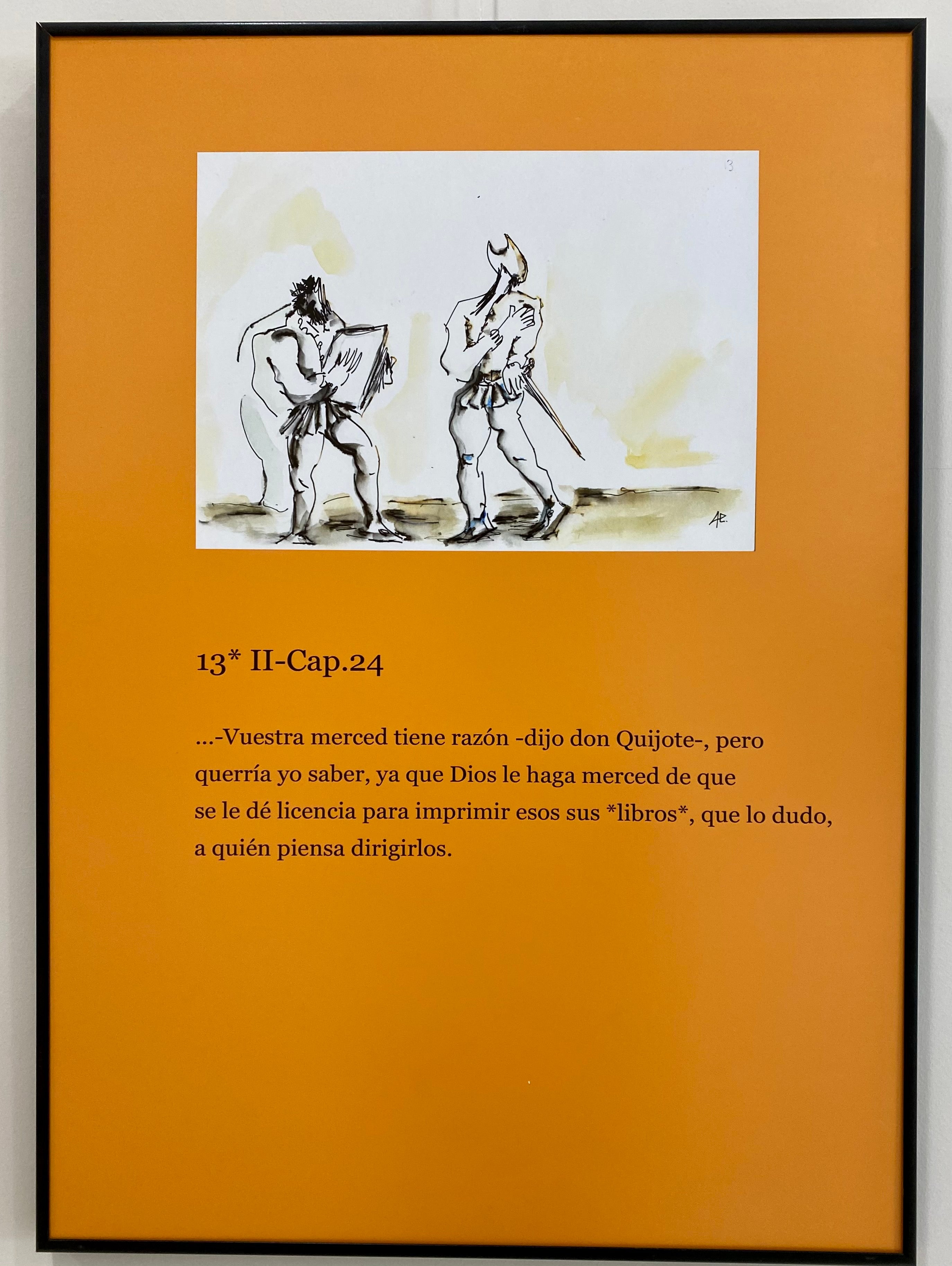 La exposición “Locos por los libros” de Andrés Escribano, en la Galería Superior de la Casa de Cultura La exposición “Locos por los libros” de Andrés Escribano, en la Galería Superior de la Casa de Cultura