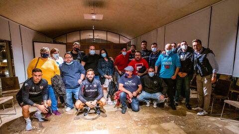 El Levante se re&uacute;ne con la delegaci&oacute;n de Pe&ntilde;as y con Levante Fans 1909