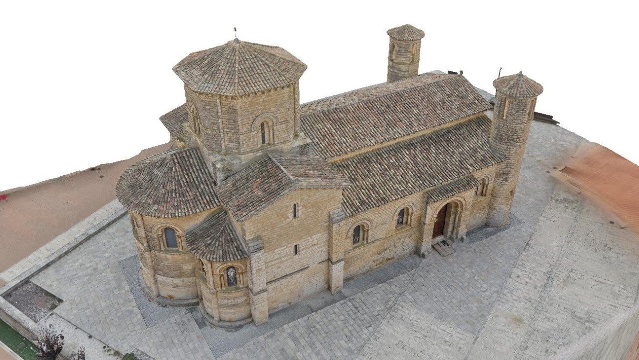 La Junta y la Asociación Cluny Ibérica recrean en 3D la iglesia de San Martín de Frómista La Junta y la Asociación Cluny Ibérica recrean en 3D la iglesia de San Martín de Frómista