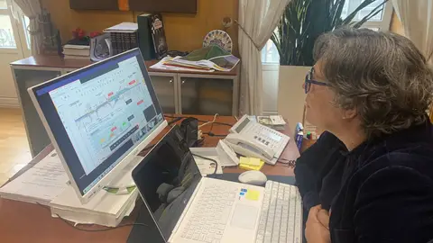 Eva García de la Torre, alcaldesa de O Porriño Eva García de la Torre, alcaldesa de O Porriño