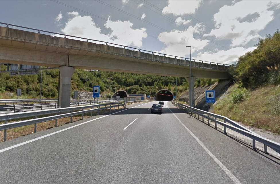 Simulacro de incendio en el túnel de Sartego en la AP-9 Simulacro de incendio en el túnel de Sartego en la AP-9