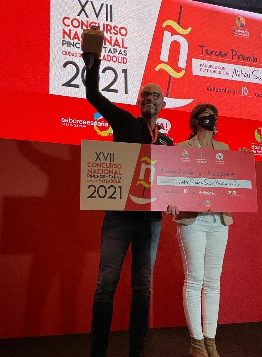Mitxel Suárez: "Estoy muy feliz porque es un reconocimiento al trabajo que hacemos" Mitxel Suárez: "Estoy muy feliz porque es un reconocimiento al trabajo que hacemos"