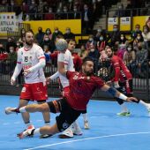 Balonmano Nava contra Granollers