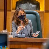 La consejera de Hacienda, María Navarro, exige un fondo de compensación