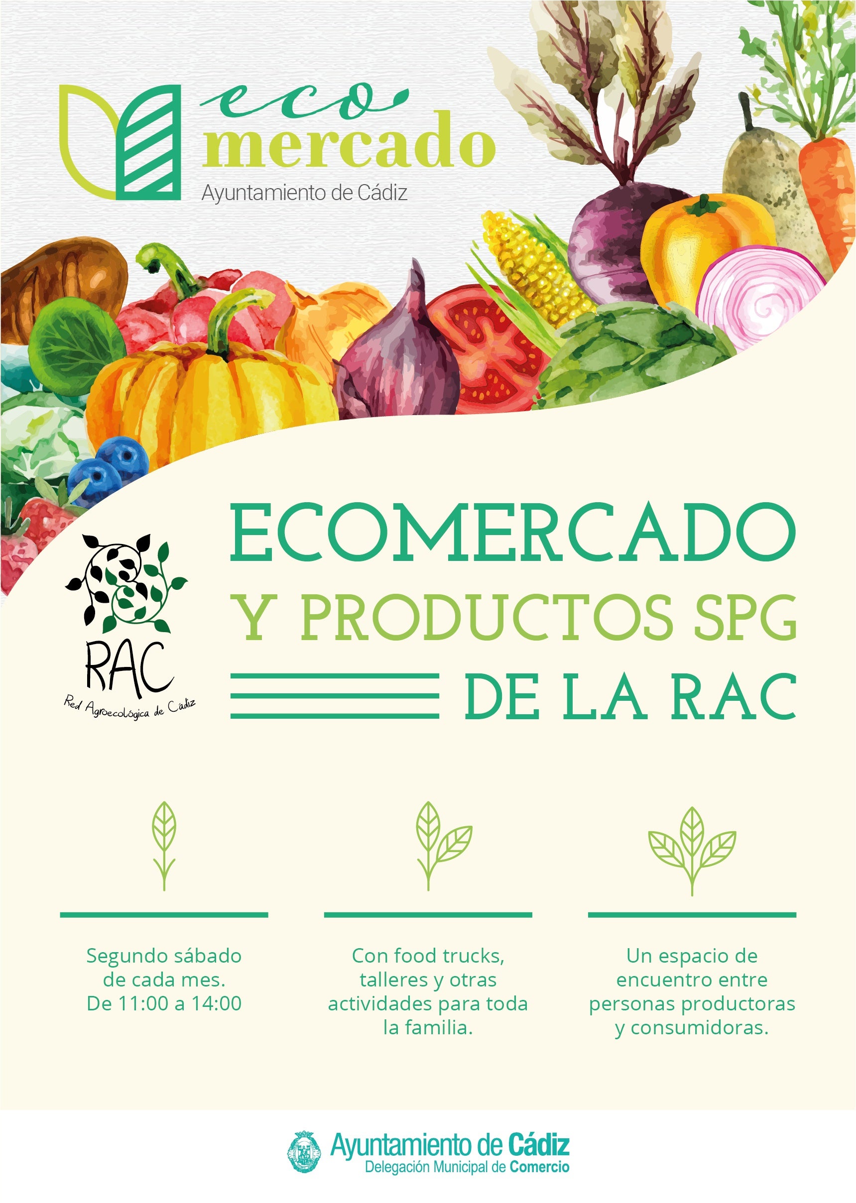 Vuelve el Ecomercado a Cádiz este fin de semana Vuelve el Ecomercado a Cádiz este fin de semana