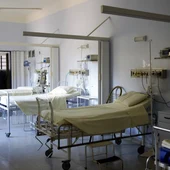 Camas de hospital. Camas de hospital.