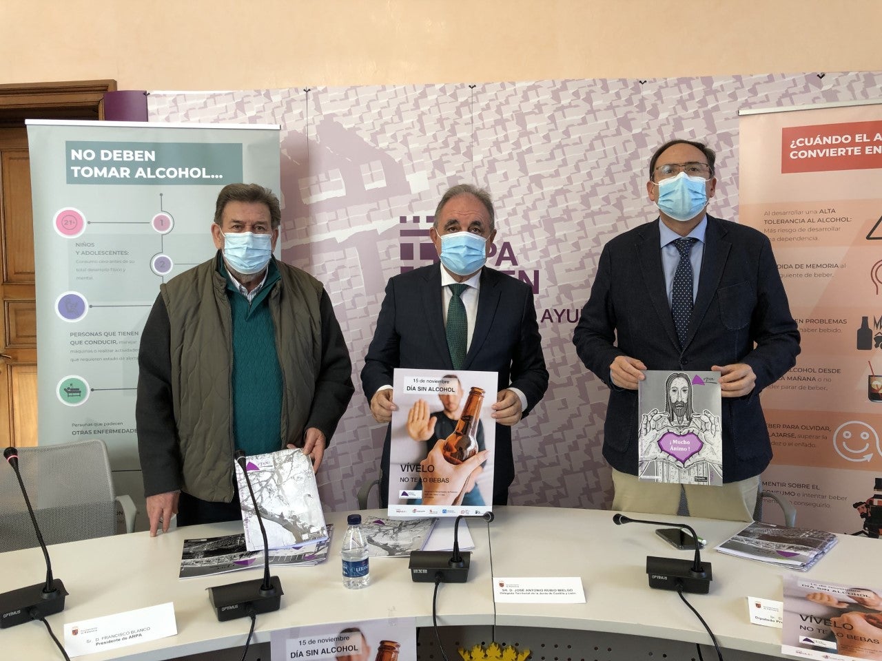 Palencia celebra el 15 de noviembre el Día Sin Alcohol Palencia celebra el 15 de noviembre el Día Sin Alcohol