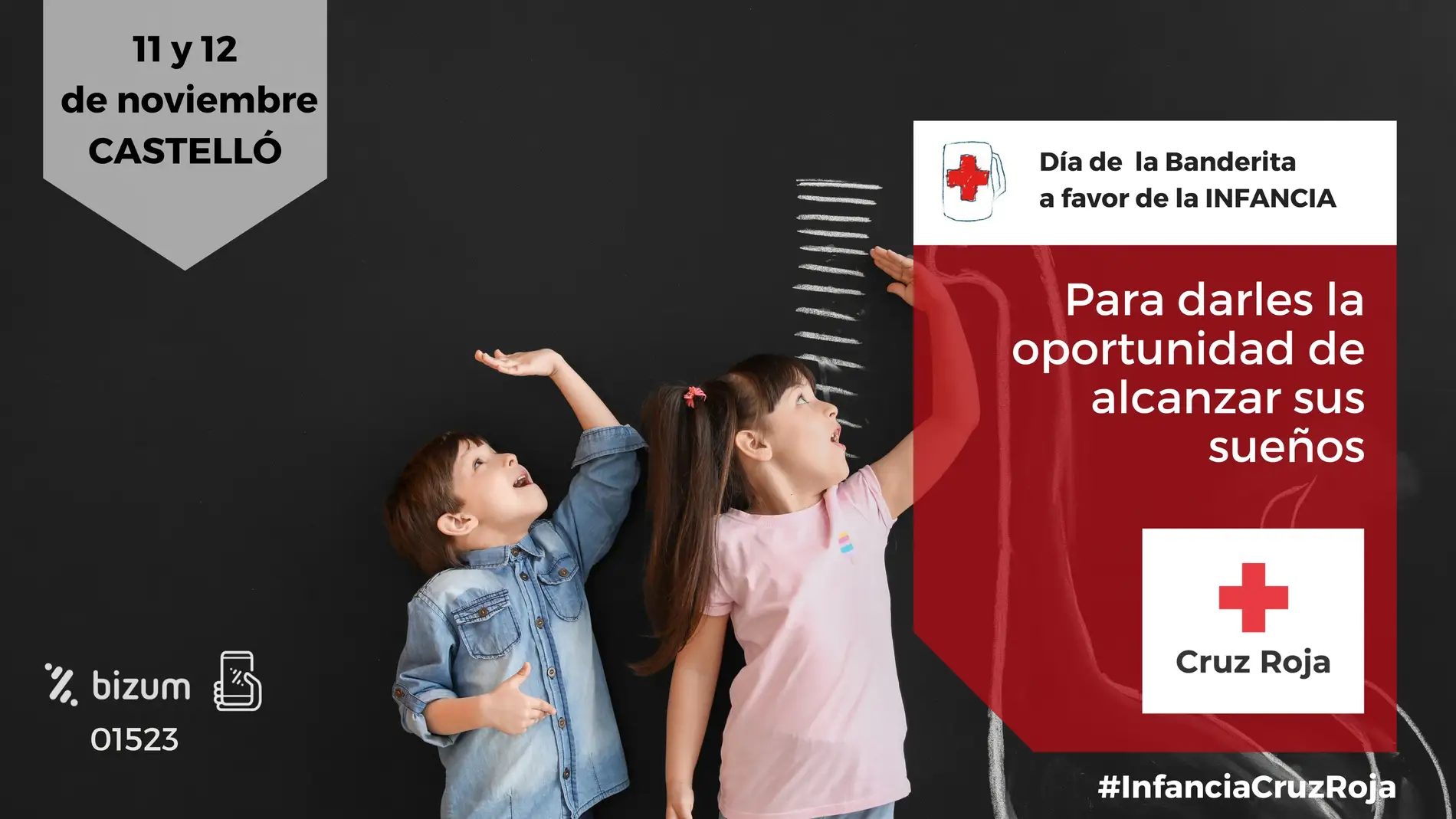  Cruz Roja en Castelló celebra su tradicional banderita solidaria a favor de la infancia 