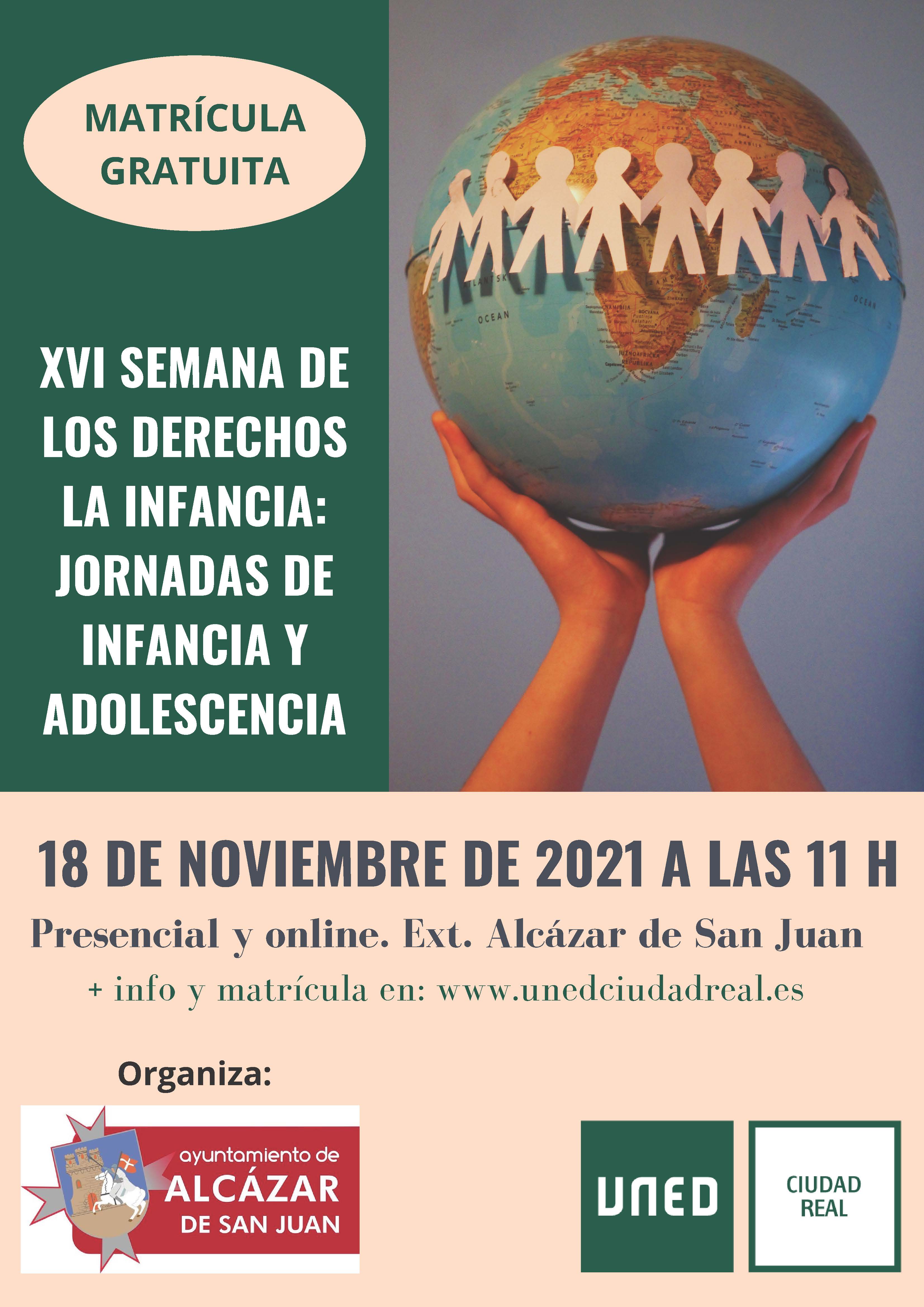 Alcázar celebra la XVI Semana de los Derechos de la Infancia y Adolescencia Alcázar celebra la XVI Semana de los Derechos de la Infancia y Adolescencia