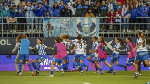 M&aacute;laga CF Femenino en La Rosaleda