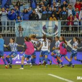 Málaga CF Femenino en La Rosaleda