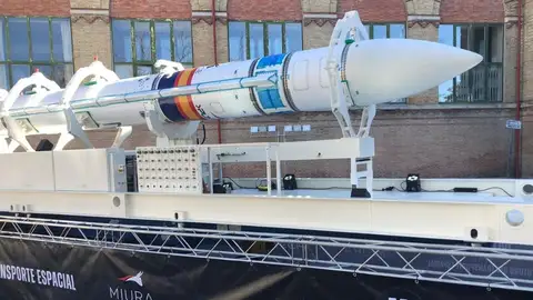 El primer cohete español, Miura 1 El primer cohete español, Miura 1