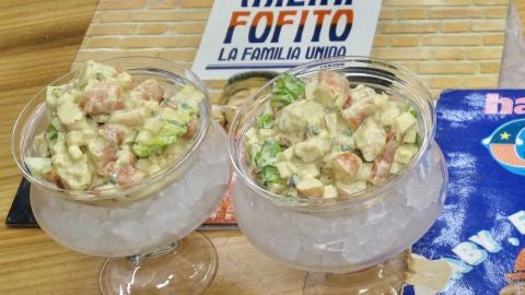 Receta de c&oacute;ctel de gambas de Robin Food