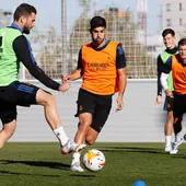 Entrenamiento del Real Madrid Entrenamiento del Real Madrid