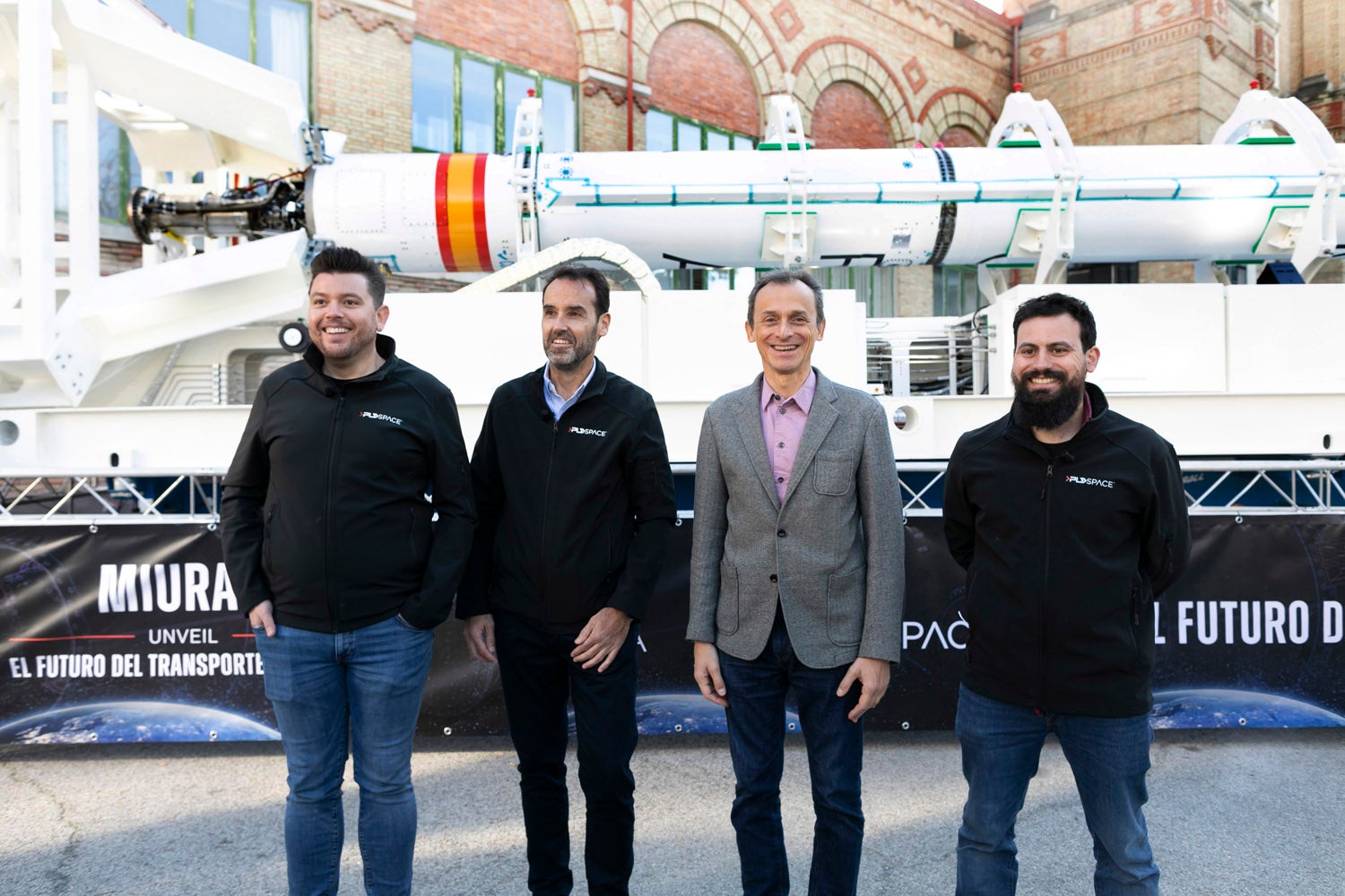 La empresa de Elche PLD Space presenta en Madrid el Miura 1, prototipo del primer cohete reutilizable comercial de España La empresa de Elche PLD Space presenta en Madrid el Miura 1, prototipo del primer cohete reutilizable comercial de España