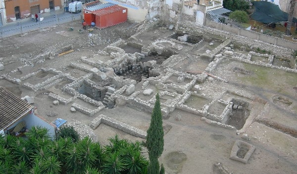 Las Termas de la romana Allonis inician su proyecto de musealización Las Termas de la romana Allonis inician su proyecto de musealización