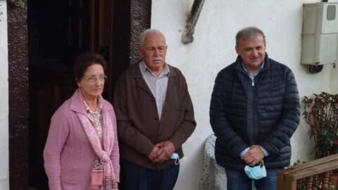 Emilio Garc&iacute;a con los Paisanos del a&ntilde;o