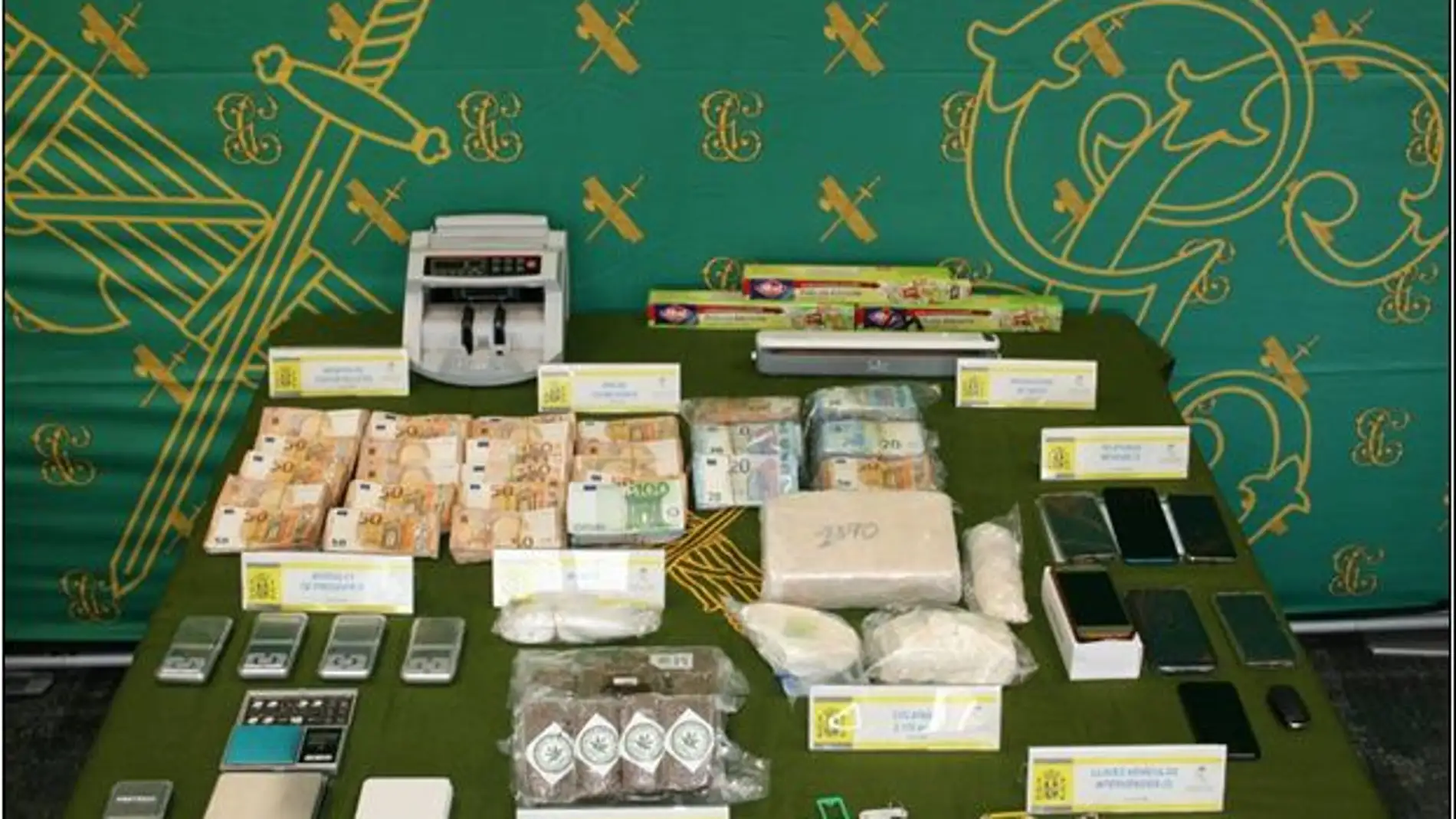 Ocho detenidos en Oviedo y otras localidades del Principado por vender estupefacientes