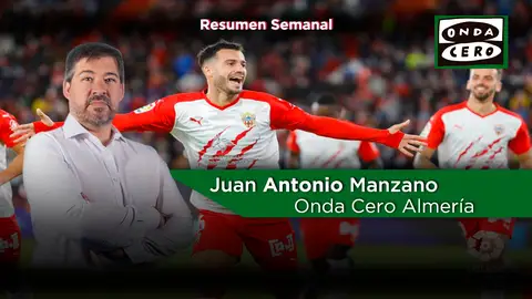 Juan Antonio Manzano resumen semanal de la ud almeria